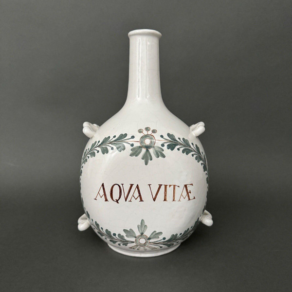 Trinkflasche Aqua Vitae Apotheke XIX.