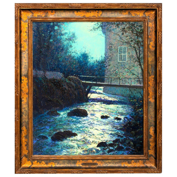 Arsène Chabanian (1864-1949) - Il vecchio mulino ad acqua