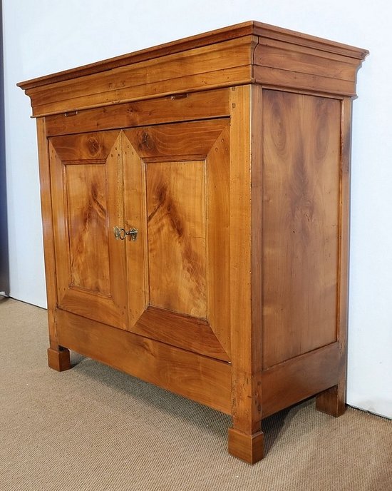  Rare Buffet Régional en Merisier, époque Restauration – 1re partie du XIXème 