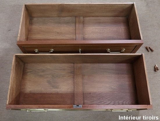  Cassettone in mogano, stile Luigi XVI - 2a metà del 19° secolo