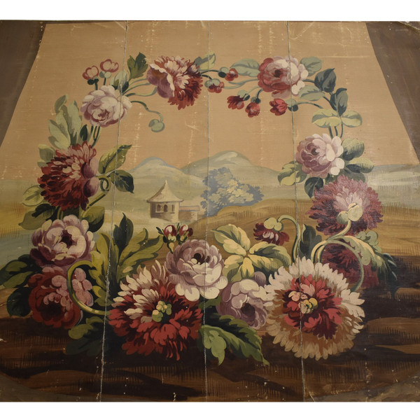 Cartone di arazzi Aubusson fine XIX-inizio XX secolo