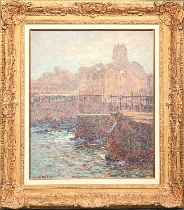 Henri Aurrens (1873-1934) - The Castle at the Old Chapel