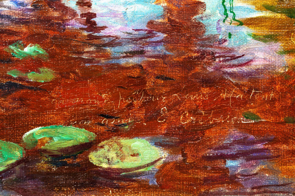 Paul-Édouard Crébassa (1864-1912) - Fluss mit Seerosen