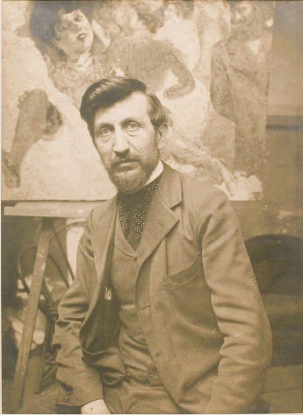 Paul-Édouard Crébassa (1864-1912) - Fluss mit Seerosen