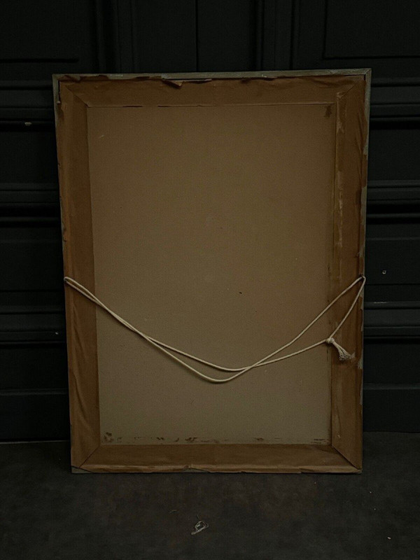 Lithographie contresignée par J. Enzathur 48/100 composition moderne