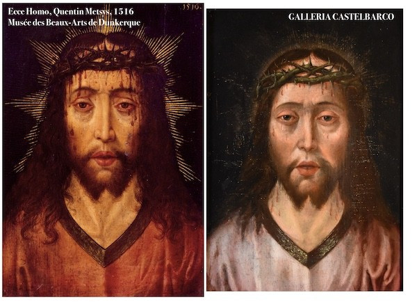 Ecce Homo, Cerchia di Quentin Metsys (Lovanio, 1466 – Anversa, 1530)