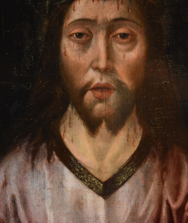Ecce Homo, Cerchia di Quentin Metsys (Lovanio, 1466 – Anversa, 1530)