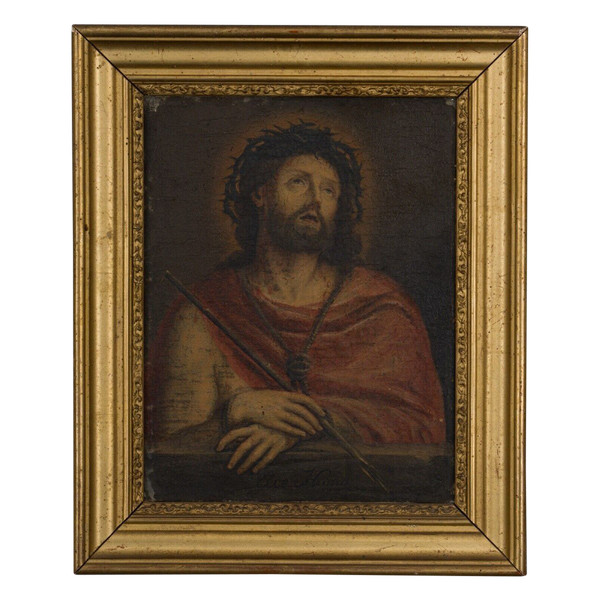 Öl auf Leinwand Ecce Homo XIX. Darstellung von Christus in Seligkeit