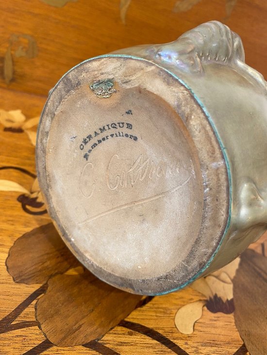Vaso Ramberviller in stile Art Nouveau