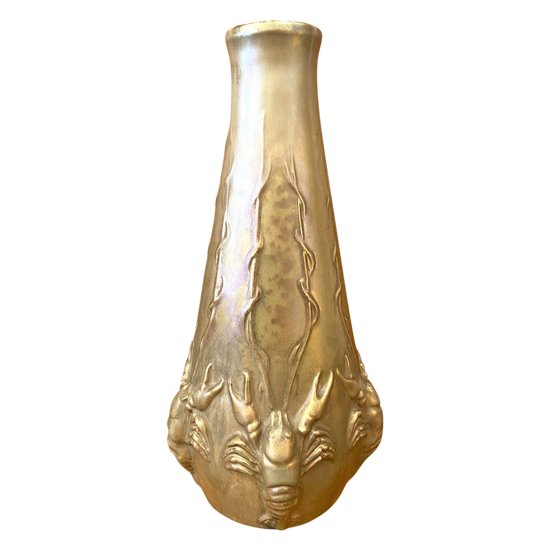 Vaso Ramberviller in stile Art Nouveau