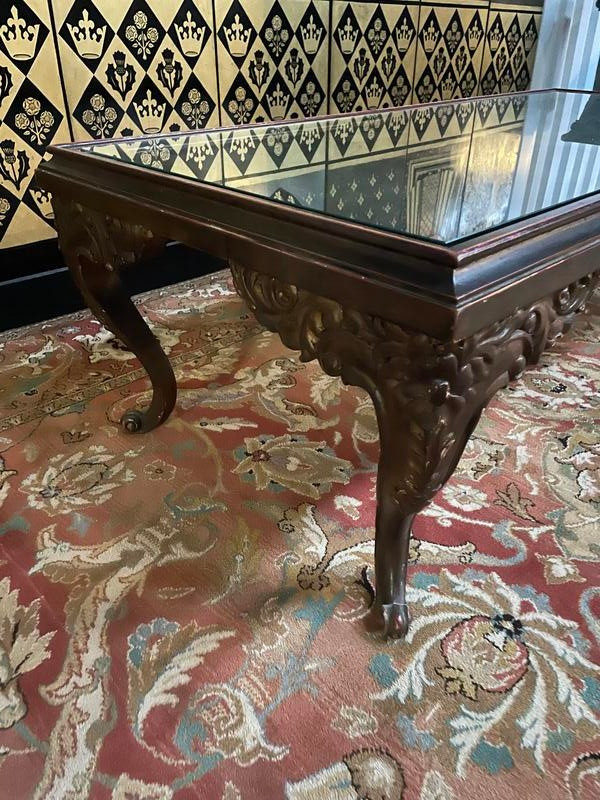 Table basse Louis XV asiatique indochinoise 