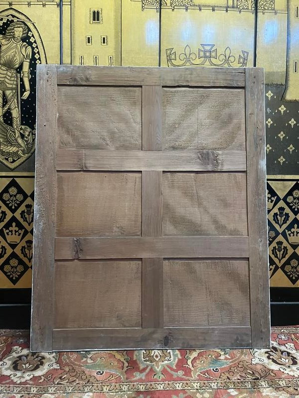Miroir style Louis XVI blanc 