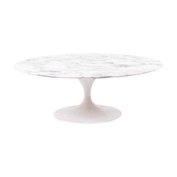 Eero Saarinen for Knoll International. “Tulip” coffee table in marble. 1960s. LS52531254D
