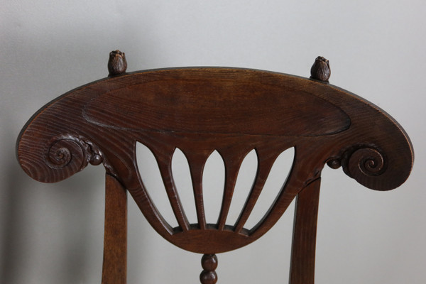 Chaise Art Nouveau