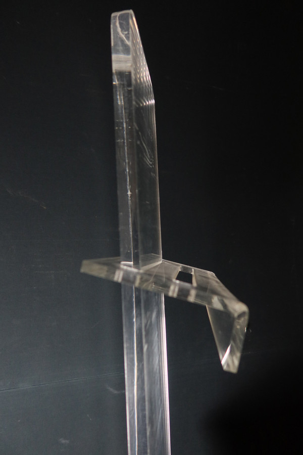 cavalletto in plexiglass