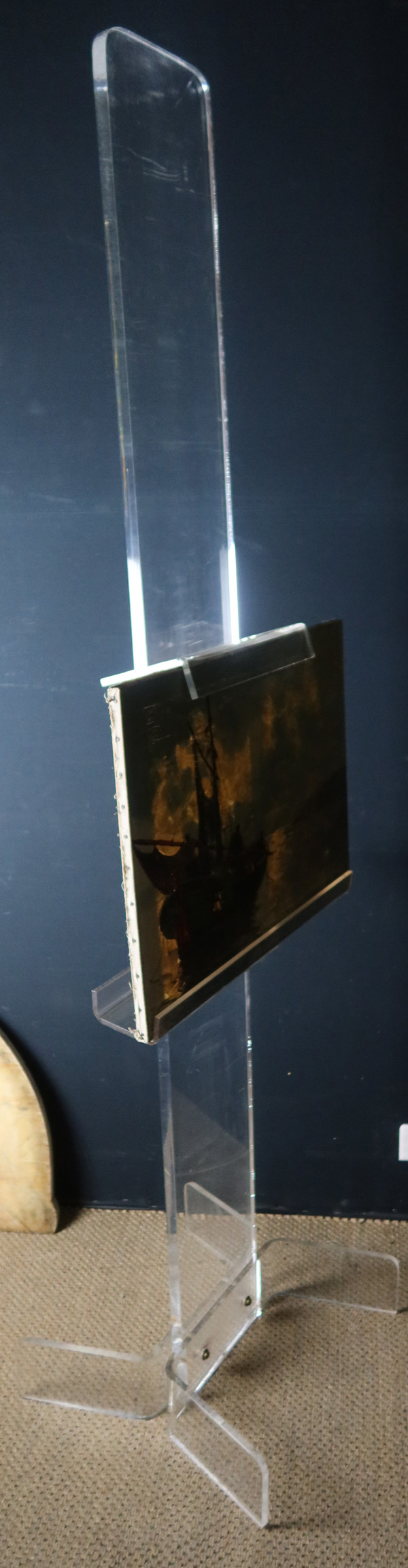 cavalletto in plexiglass