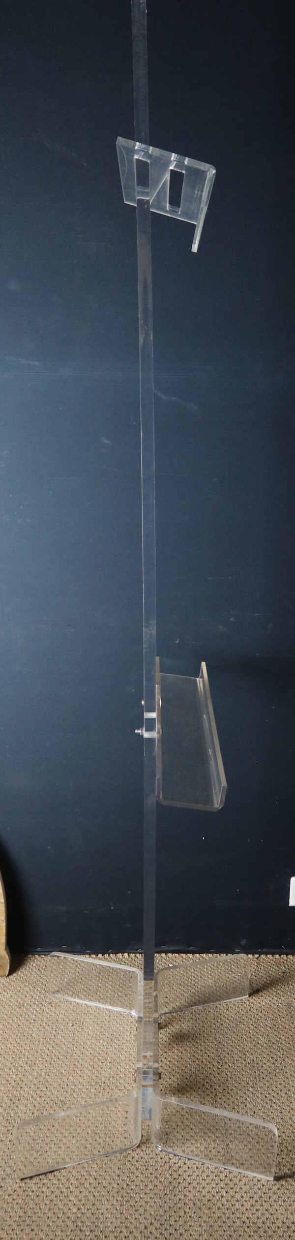 cavalletto in plexiglass