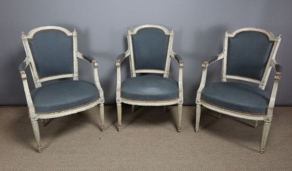 Fauteuils d'époque Louis XVI
