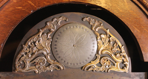 18th Century Oak Longcase Clock From Belgium