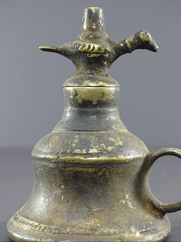Nepal, First Half of the 20th Century, Hindu Ceremonial and Ritual Oil Lamp.