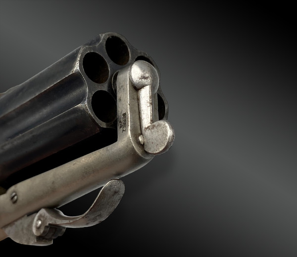 DEPREZ Pepperbox-Revolver, Pinfire Belgien, Lüttich, um 1865/1870.