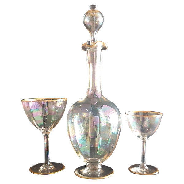 Einzigartige Kreation aus Baccarat um 1900.