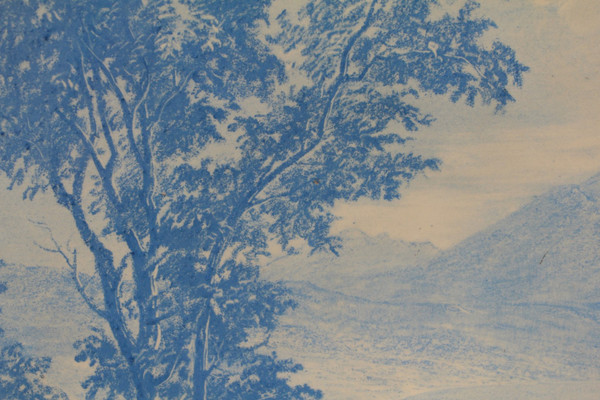 Grand plat de présentation en faïence de Premières, Jules Lavalle (1860-1880)