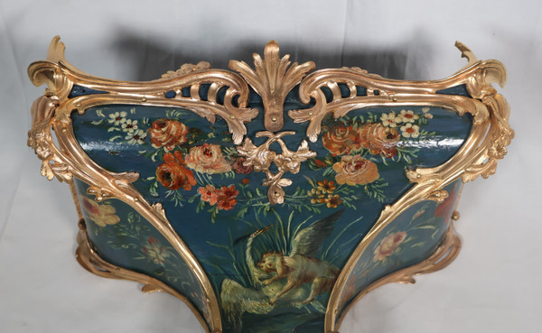Cartel and Console in Martin A J Jollain varnish, Louis XV period