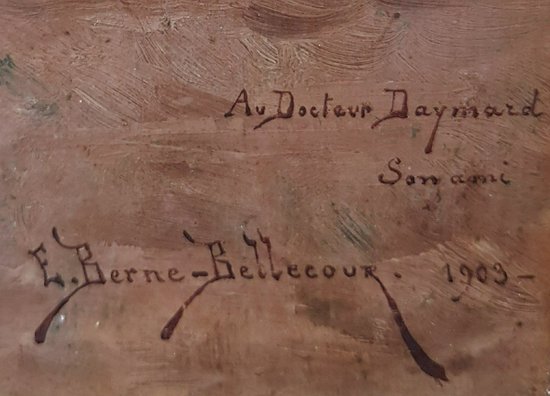 Etienne-Prosper BERN-BELLECOUR - Porträt von Major Doctor Daymard