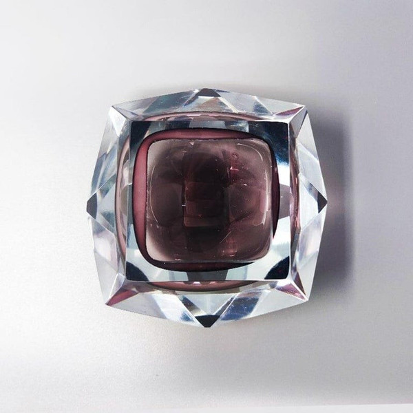 1960s Astonishing Big Ashtray or Catch-All By Flavio Poli for Seguso