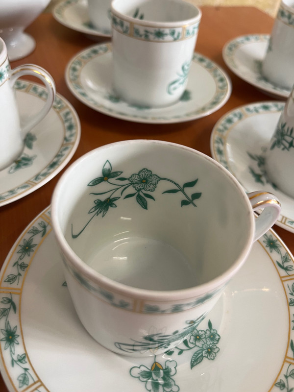 Bernardaud Peking coffee set