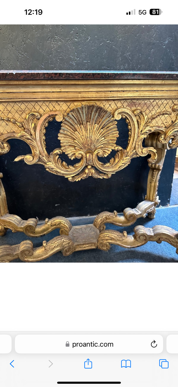 Petite Console De Style Louis XIV