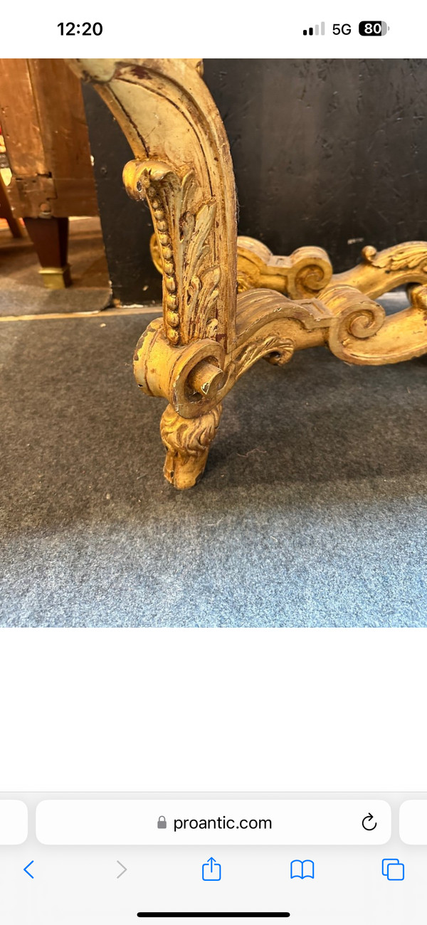 Petite Console De Style Louis XIV