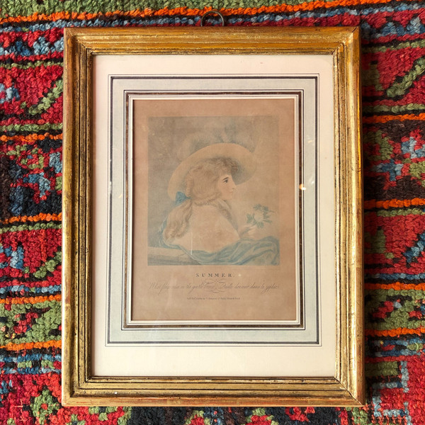 Portraits de jeunes femmes, XIXème siècle