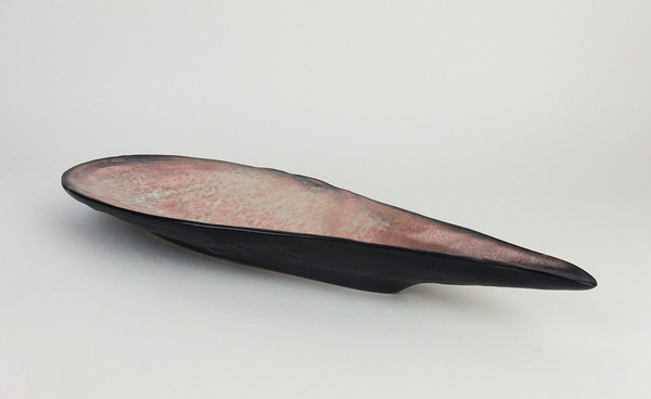 Large ceramic dish or bowl by Pol Chambost