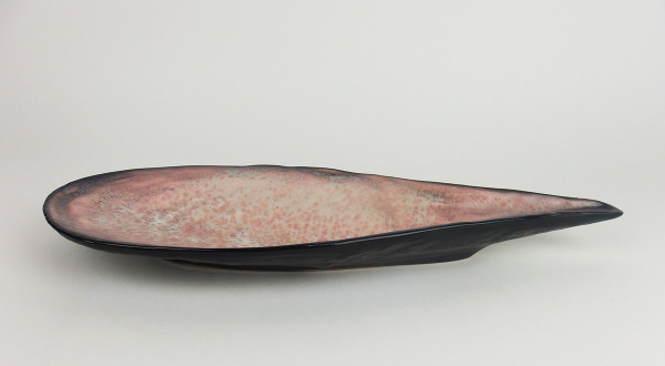 Large ceramic dish or bowl by Pol Chambost