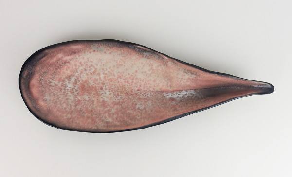 Large ceramic dish or bowl by Pol Chambost