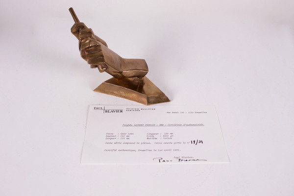 Paul Blavier: "Grip"-Golftrophäe.