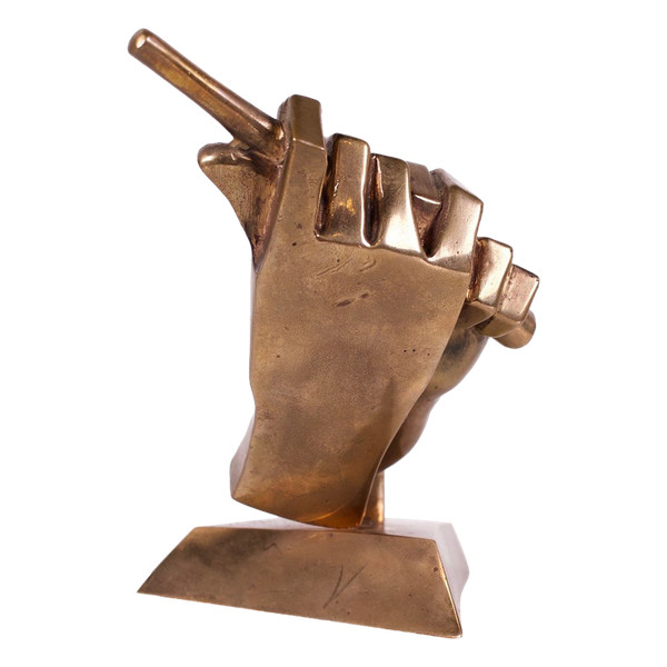 Paul Blavier: "Grip"-Golftrophäe.