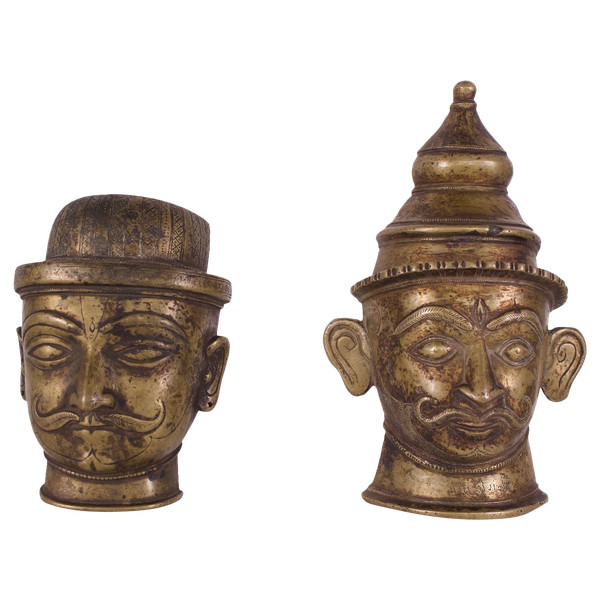 Paire de Mukhalinga, Inde.