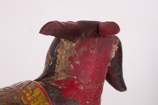 Sacred figure of a goat, India.