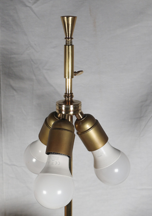Maison CHARLES Lampe Ei aus Travertin 60/70er Jahre