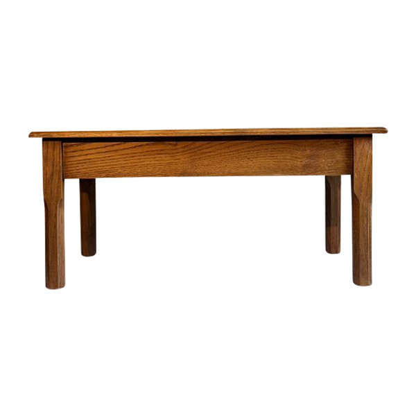Table basse en châtaignier 1900