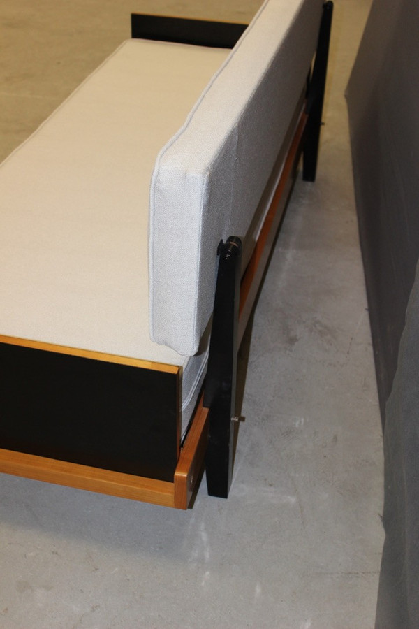Sofa with shelves About 1950