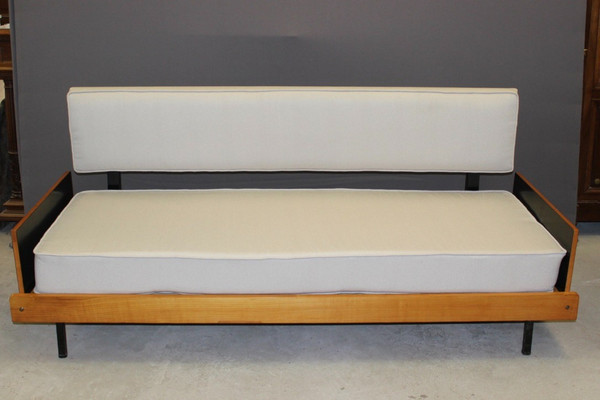 Sofa with shelves About 1950