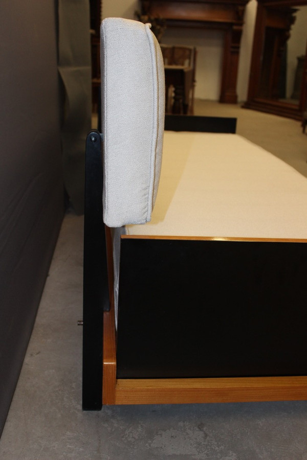 Sofa with shelves About 1950