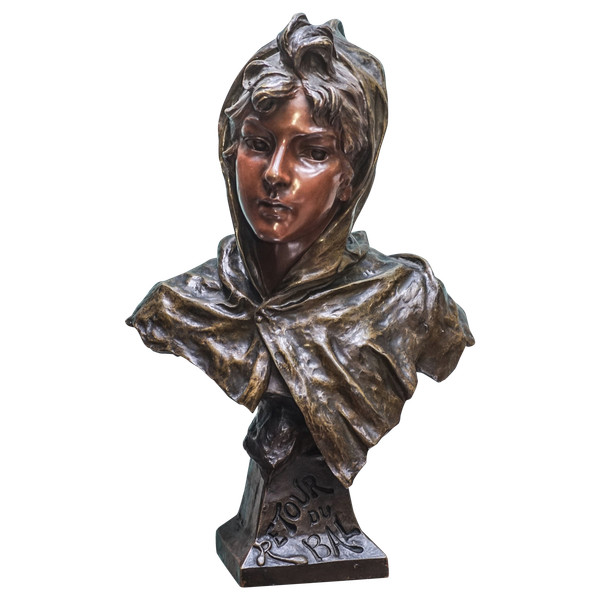 VILLANIS, "Retour du Bal", scultura in bronzo