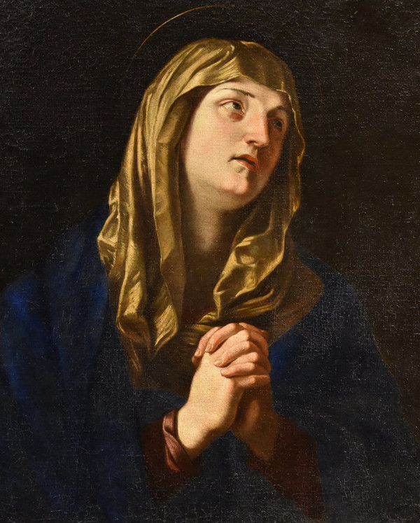 Guido Reni (Bologna, 1575 - 1642) Werkstatt Von, Die betende Jungfrau (oder Mater Dolorosa)