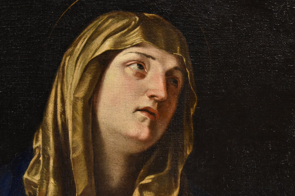 Guido Reni (Bologna, 1575 - 1642) Werkstatt Von, Die betende Jungfrau (oder Mater Dolorosa)