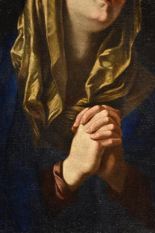 Guido Reni (Bologna, 1575 - 1642) Werkstatt Von, Die betende Jungfrau (oder Mater Dolorosa)